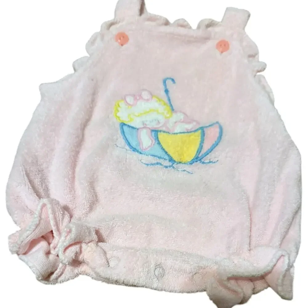 Vintage Carters | Terry Cloth Pink Romper Size 12 months